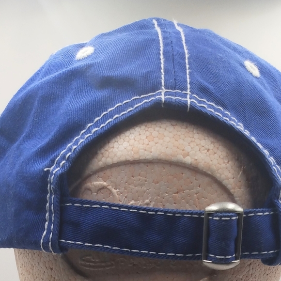 Snap Tea From Snapple Blue and White Logo Hat Cap Adjustable Strap One Size Fits - Picture 3 of 5